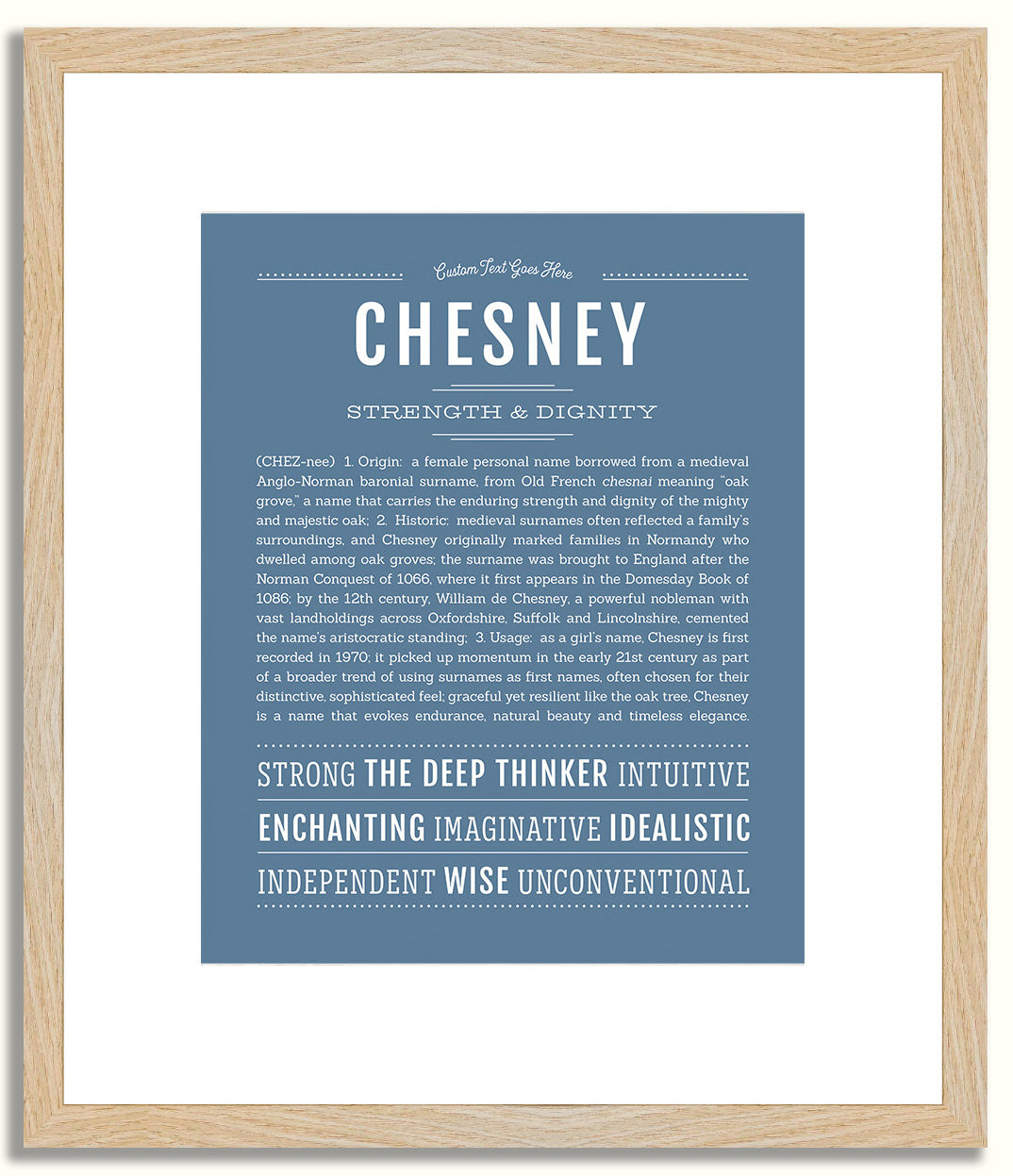Chesney | Name Art Print