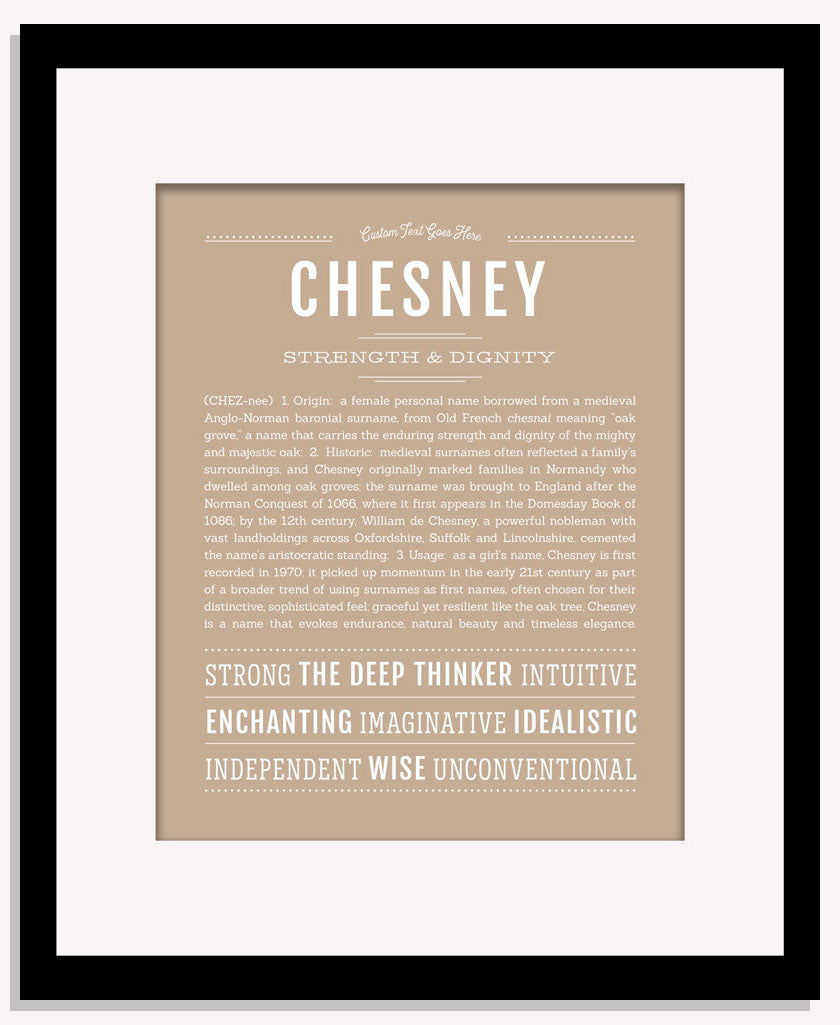 Chesney | Name Art Print
