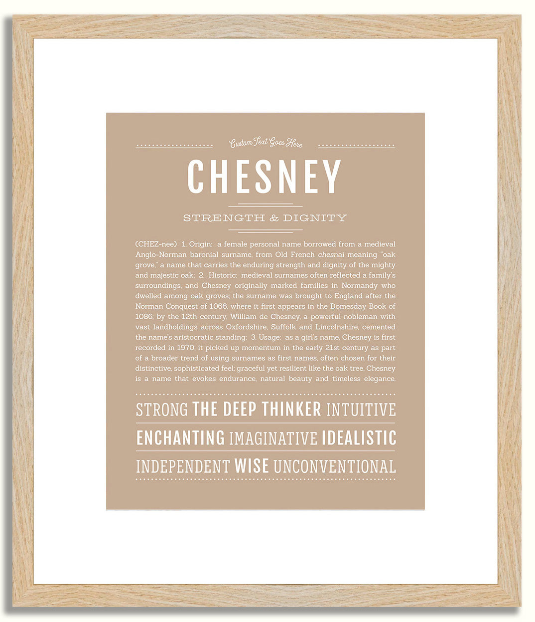 Chesney | Name Art Print