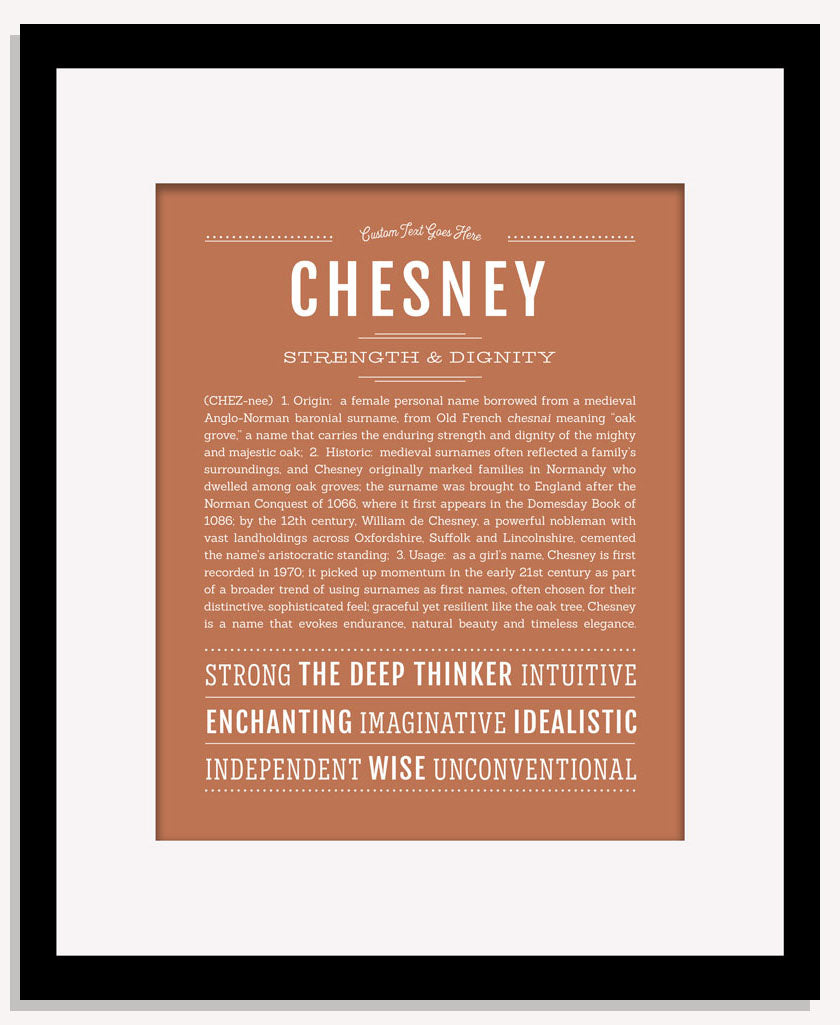 Chesney | Name Art Print
