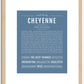 Cheyenne | Name Art Print