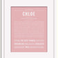 Frame Options | Dusty Rose | White Frame, Matted