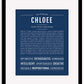 Chloee | Name Art Print