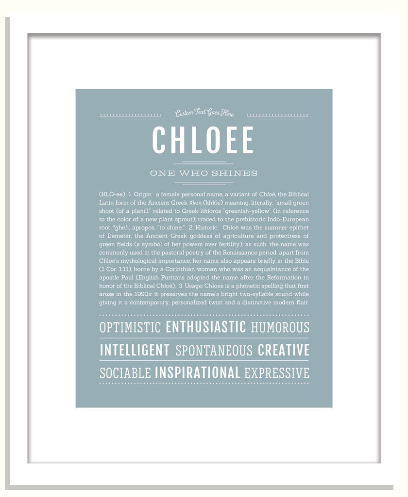 Chloee | Name Art Print