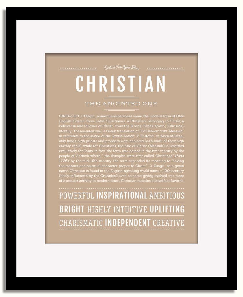 Christian | Name Art Print - Personalized Custom Gifts – Name Stories christian-name-art-print-personalized-custom-gifts-name-stories