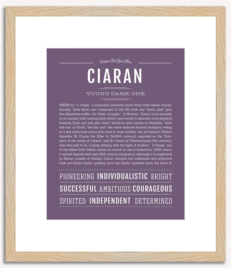 Ciaran | Name Art Print