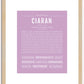 Ciaran | Name Art Print