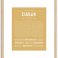 Ciaran | Name Art Print