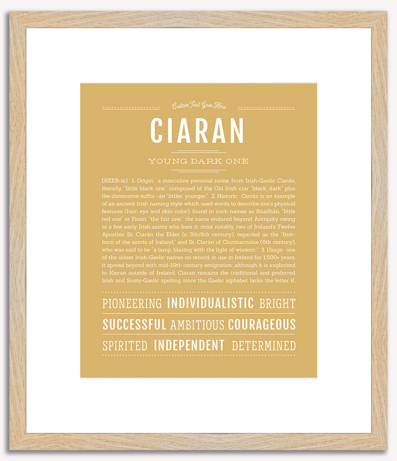 Ciaran | Name Art Print