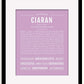 Frame Options | Lilac | Black Frame, Matted