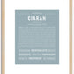 Ciaran | Name Art Print