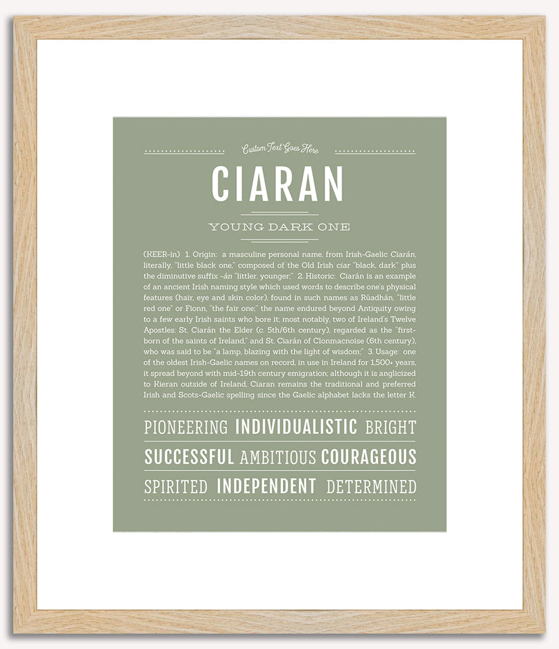 Ciaran | Name Art Print