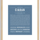 Ciaran | Name Art Print