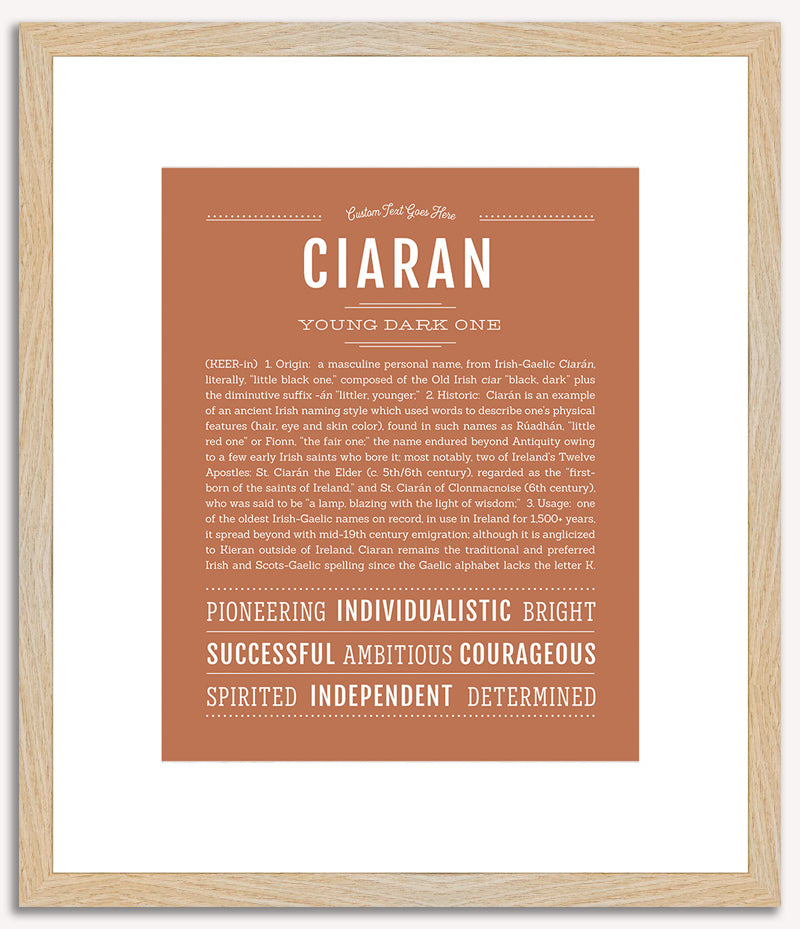 Ciaran | Name Art Print