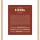 Cienna | Name Art Print