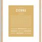 Cienna | Name Art Print