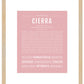 Cierra | Name Art Print