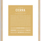 Cierra | Name Art Print