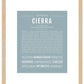 Cierra | Name Art Print