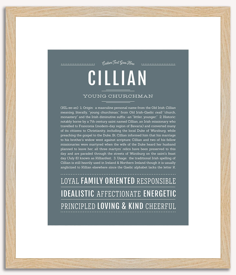 Cillian | Name Art Print