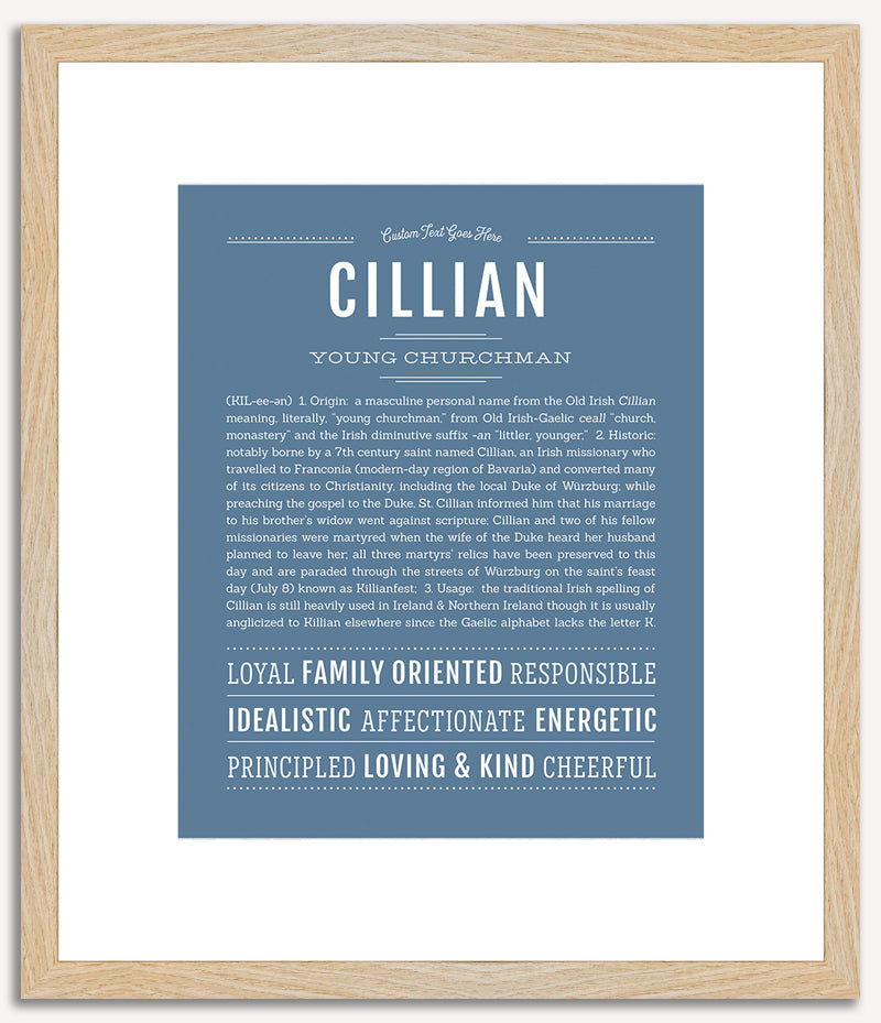 Cillian | Name Art Print