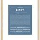 Cindy | Name Art Print