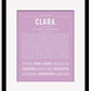 Frame Options | Lilac | Black Frame, Matted