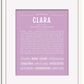 Frame Options | Lilac | White Frame, Matted