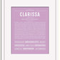 Frame Options | Lilac | White Frame, Matted