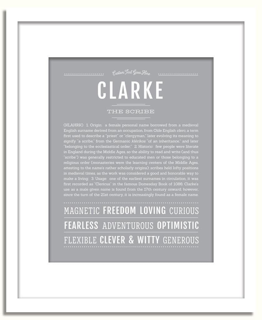 Frame Options | Light Gray | White Frame, Matted