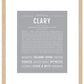 Clary | Name Art Print