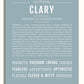 Frame Options | Powder Blue | White Frame, Matted