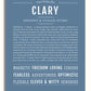 Frame Options | Steele Blue | White Frame, Matted