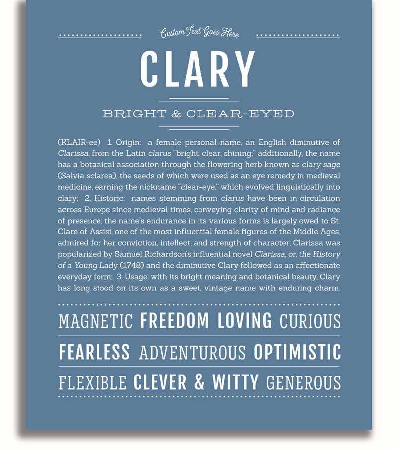 Frame Options | Steele Blue | White Frame, Matted