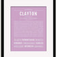 Frame Options | Lilac | Black Frame, Matted