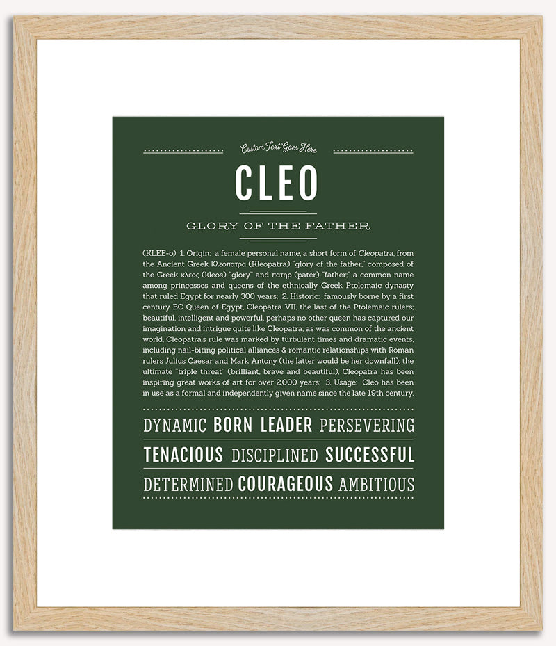 Cleo | Name Art Print