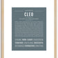 Cleo | Name Art Print