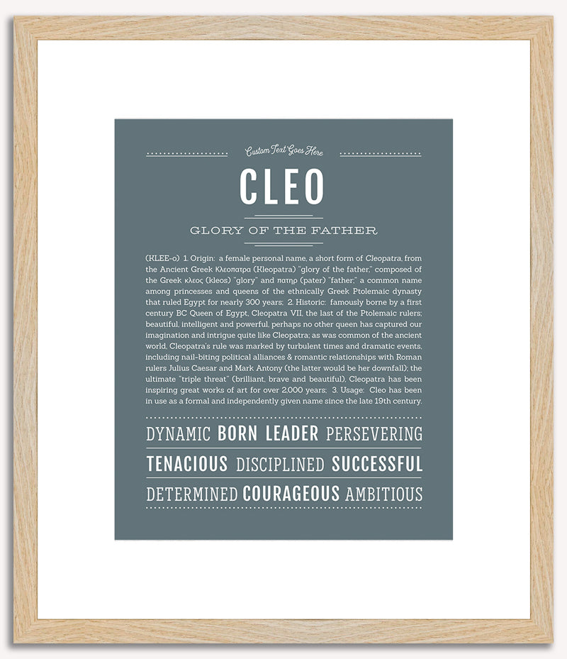 Cleo | Name Art Print