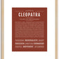 Cleopatra | Name Art Print