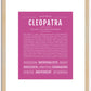 Cleopatra | Name Art Print