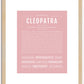 Cleopatra | Name Art Print