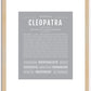 Cleopatra | Name Art Print