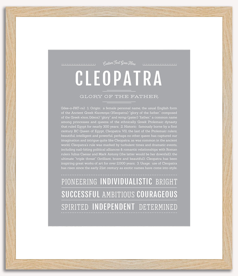 Cleopatra | Name Art Print