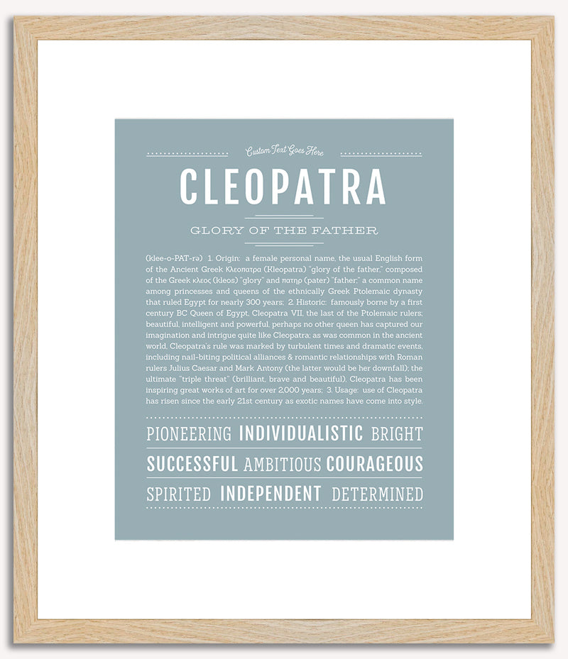 Cleopatra | Name Art Print