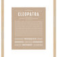 Cleopatra | Name Art Print