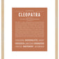 Cleopatra | Name Art Print