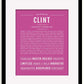 Frame Options | Dark Pink | Black Frame, Matted