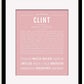 Frame Options | Dusty Rose | Black Frame, Matted