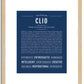 Clio | Name Art Print