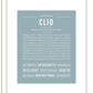 Clio | Name Art Print
